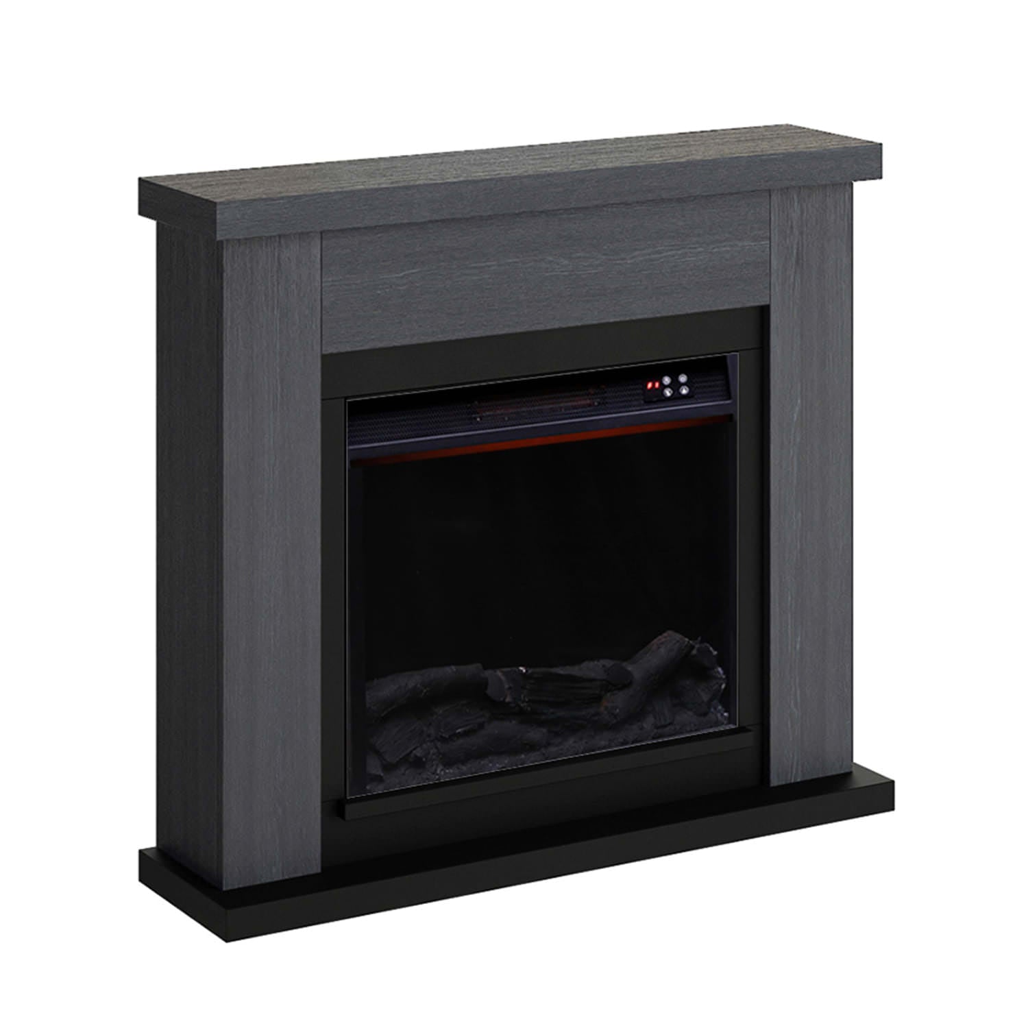 Caminetto Elettrico Fuego Paolo Gris Eleganza e Comfort