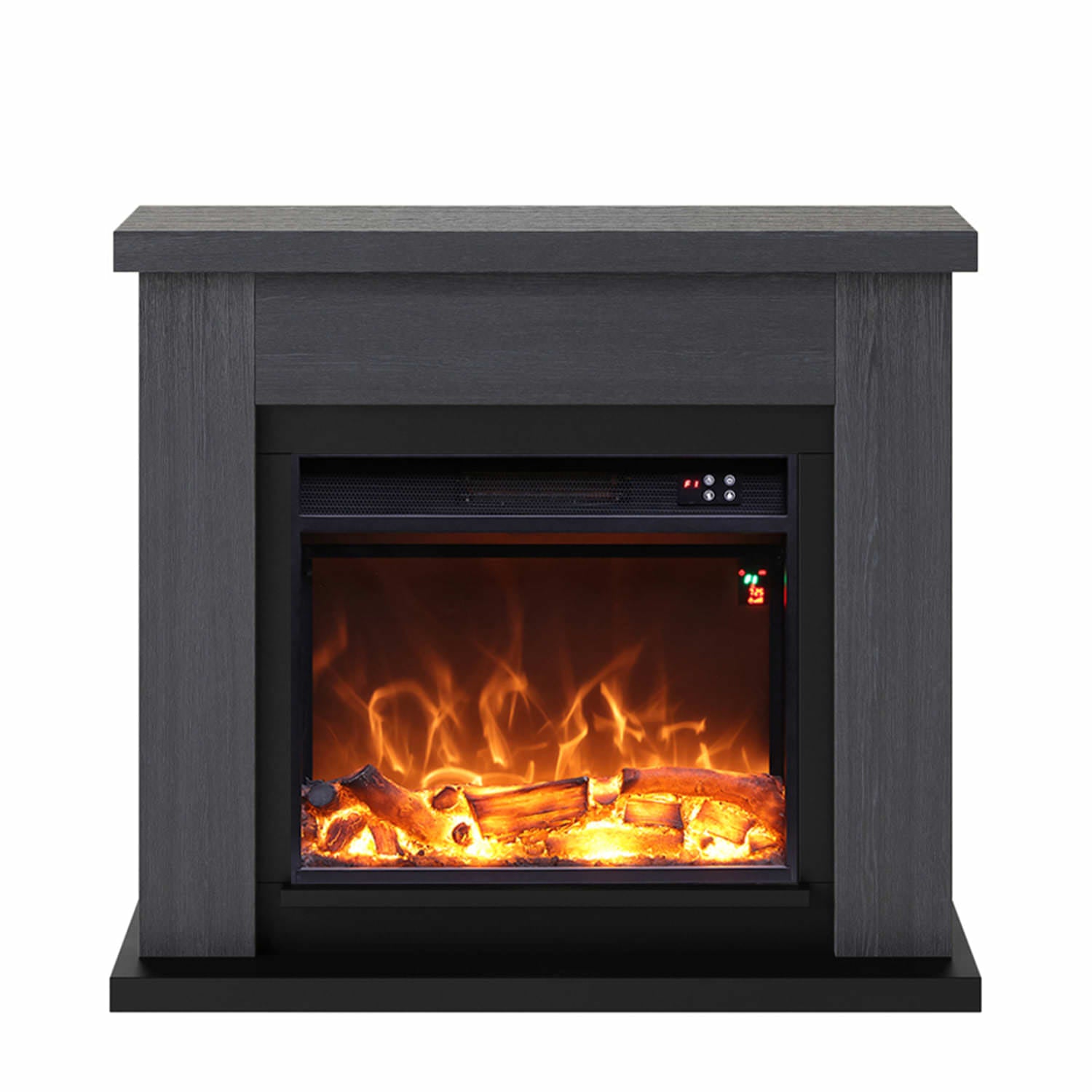 Caminetto Elettrico Fuego Paolo Gris Eleganza e Comfort