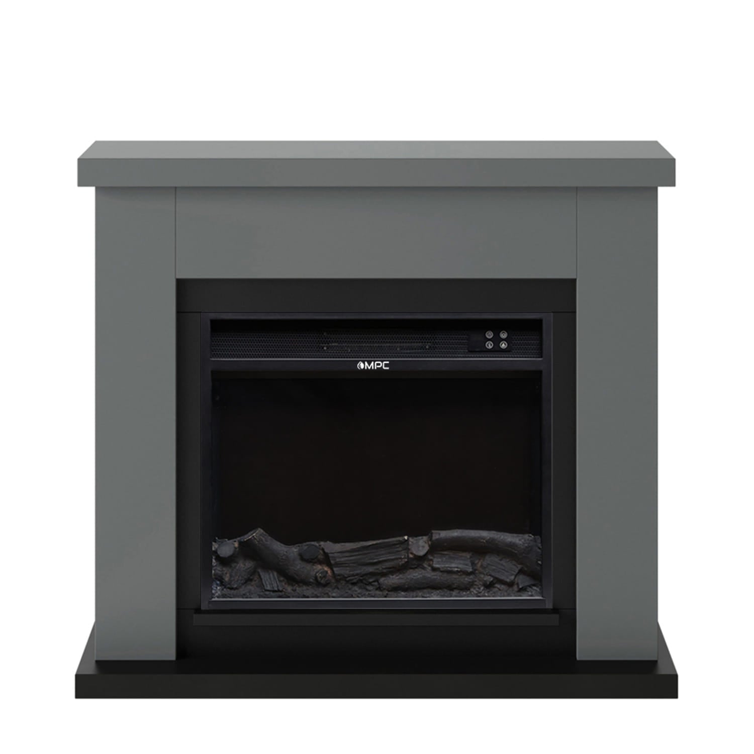Caminetto Elettrico Fuego Paolo Gris Eleganza e Comfort