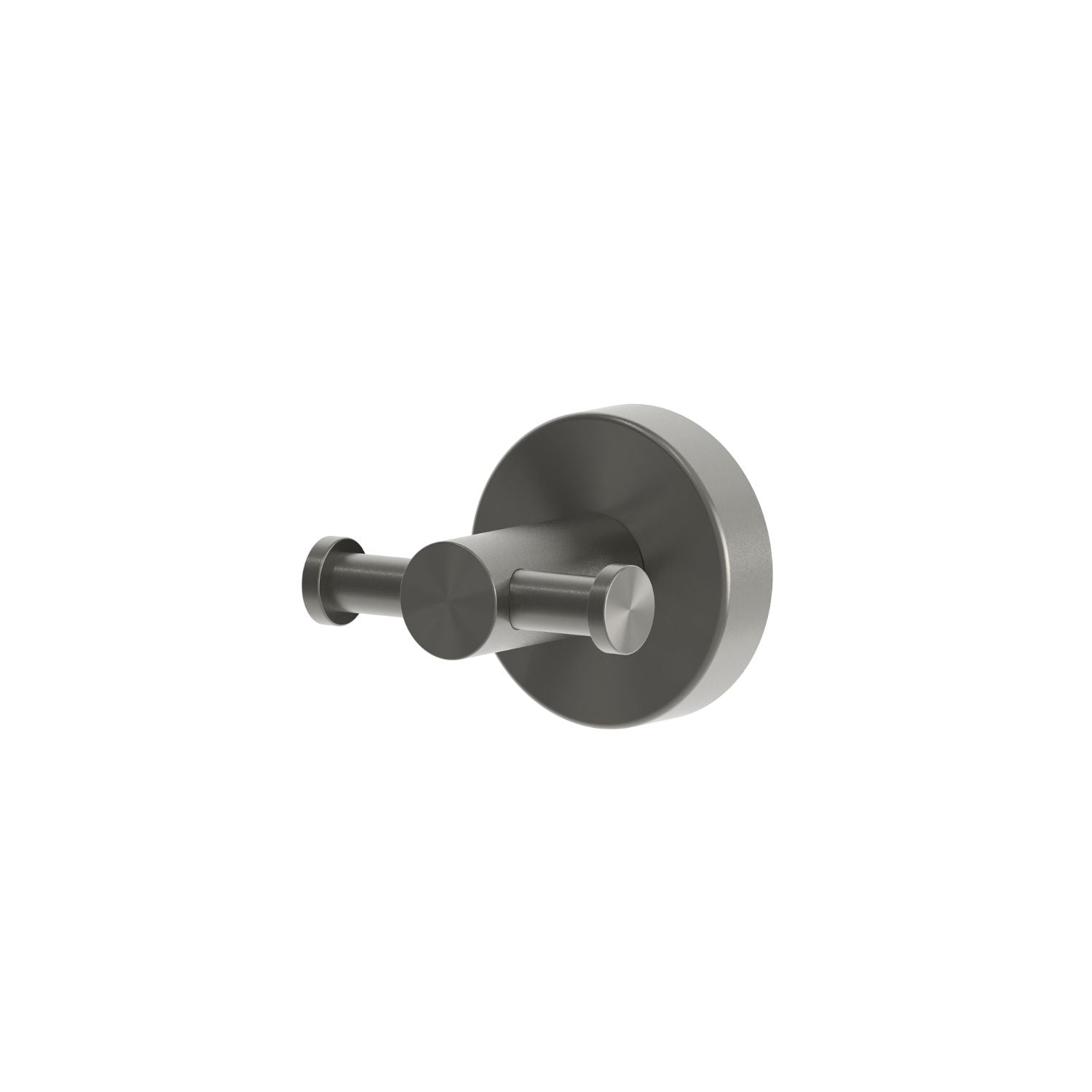 Gancio doppio Levante gun metal eleganza e resistenza