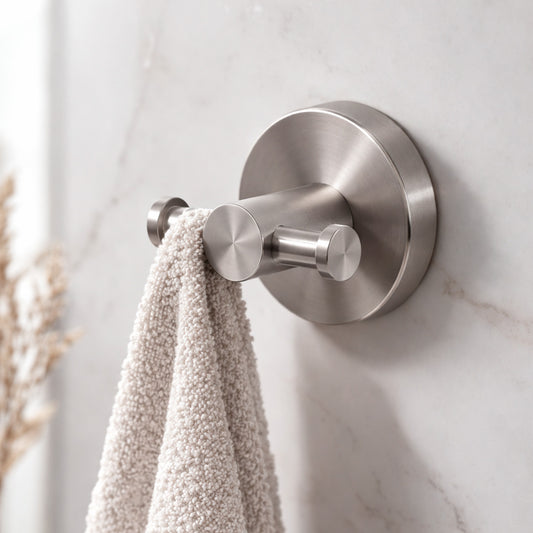 Gancio doppio inox 316L per bagno moderno acquista ora