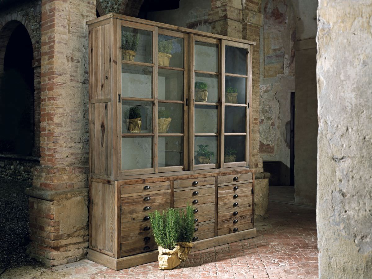 Mobile Vetrina Guarnieri Arnica In Legno Massiccio Eleganza e Qualita Per La Tua Casa Acquista Ora