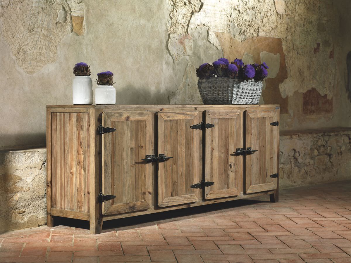 Credenza In Legno Massello Guarnieri Camomilla Eleganza e Funzionalita