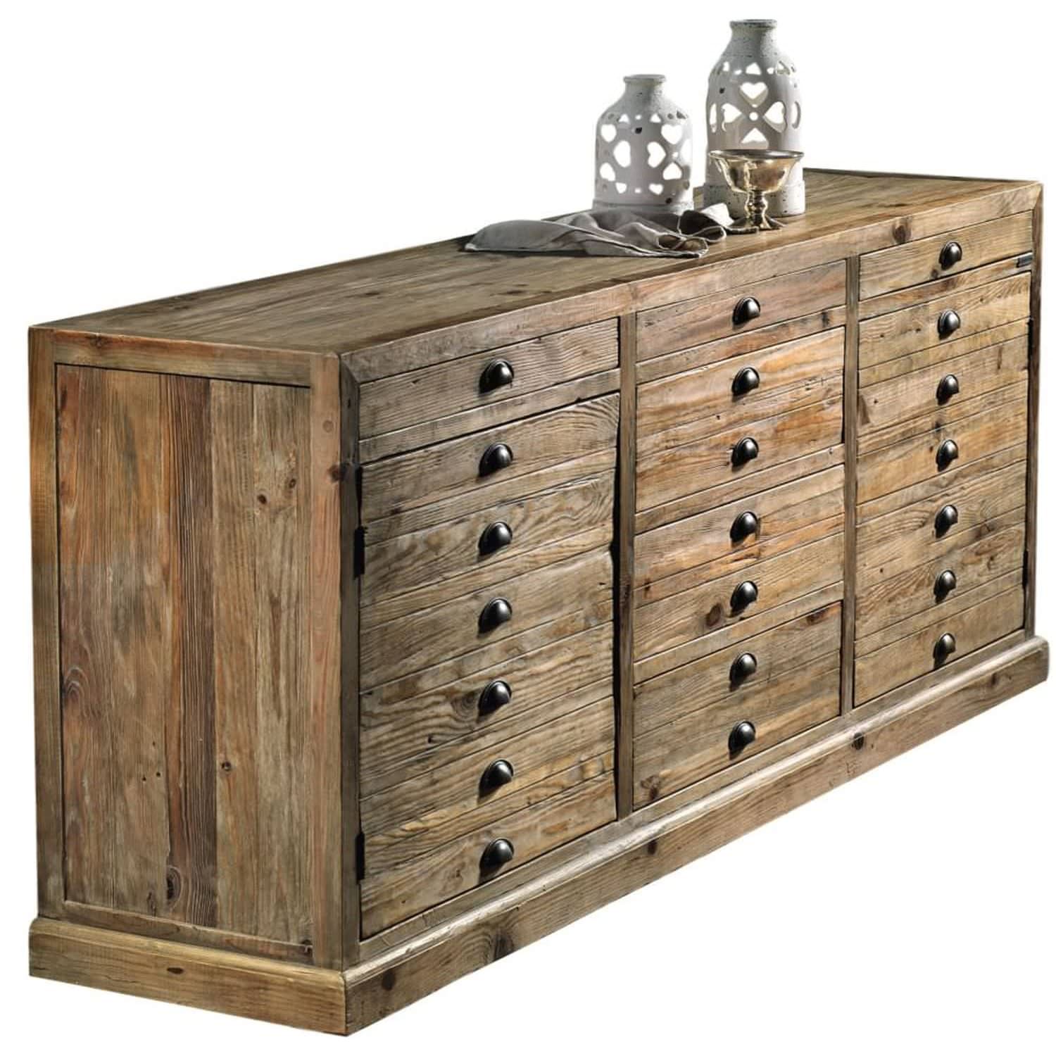 Credenza Lavanda In Legno Vecchio Eleganza e Funzionalita