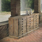 Credenza Lavanda In Legno Vecchio Eleganza e Funzionalita