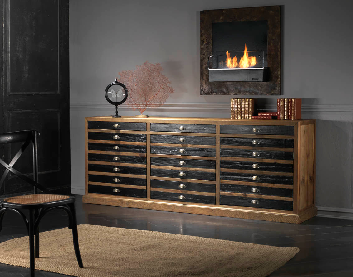 Credenza Lavanda In Legno Vecchio Eleganza e Funzionalita