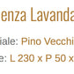 Credenza Lavanda In Legno Vecchio Eleganza e Funzionalita
