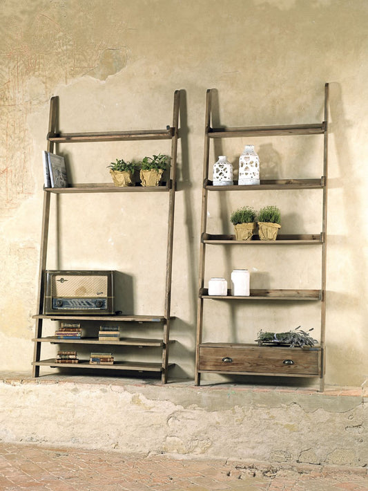 Solid Wood Limonella Shelf Elegance and Functionality