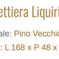 Cassettiera Liquirizia In Pino Vecchio Eleganza e Funzionalita