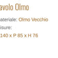 Tavolo Olmo 140 Eleganza e Qualita Per La Tua Casa