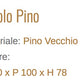 Tavolo In Legno Di Pino 200 Cm Eleganza e Resistenza Per Il Tuo Spazio