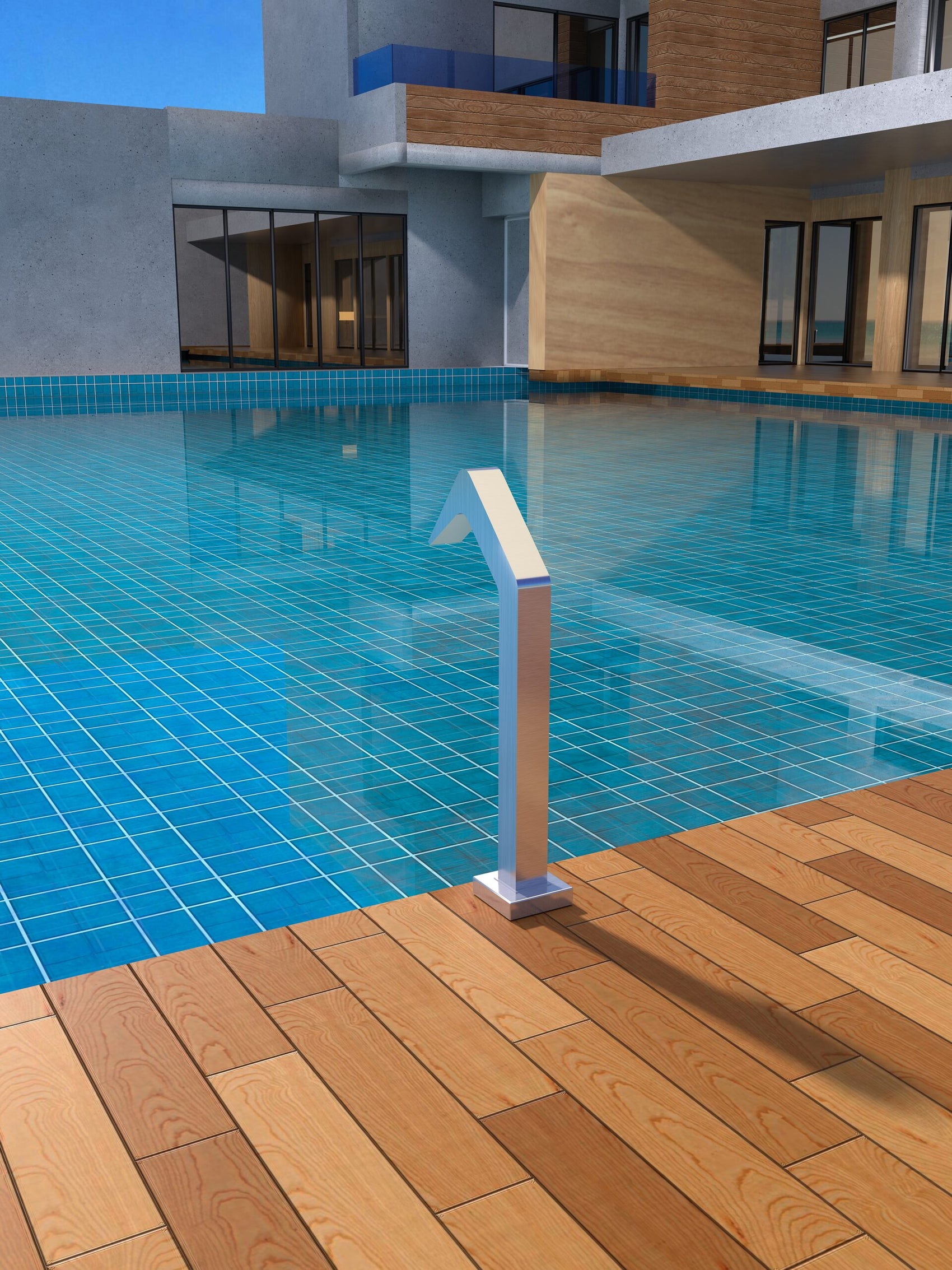 Cascata Niagara in acciaio inox 316 per piscina eleganza e durata