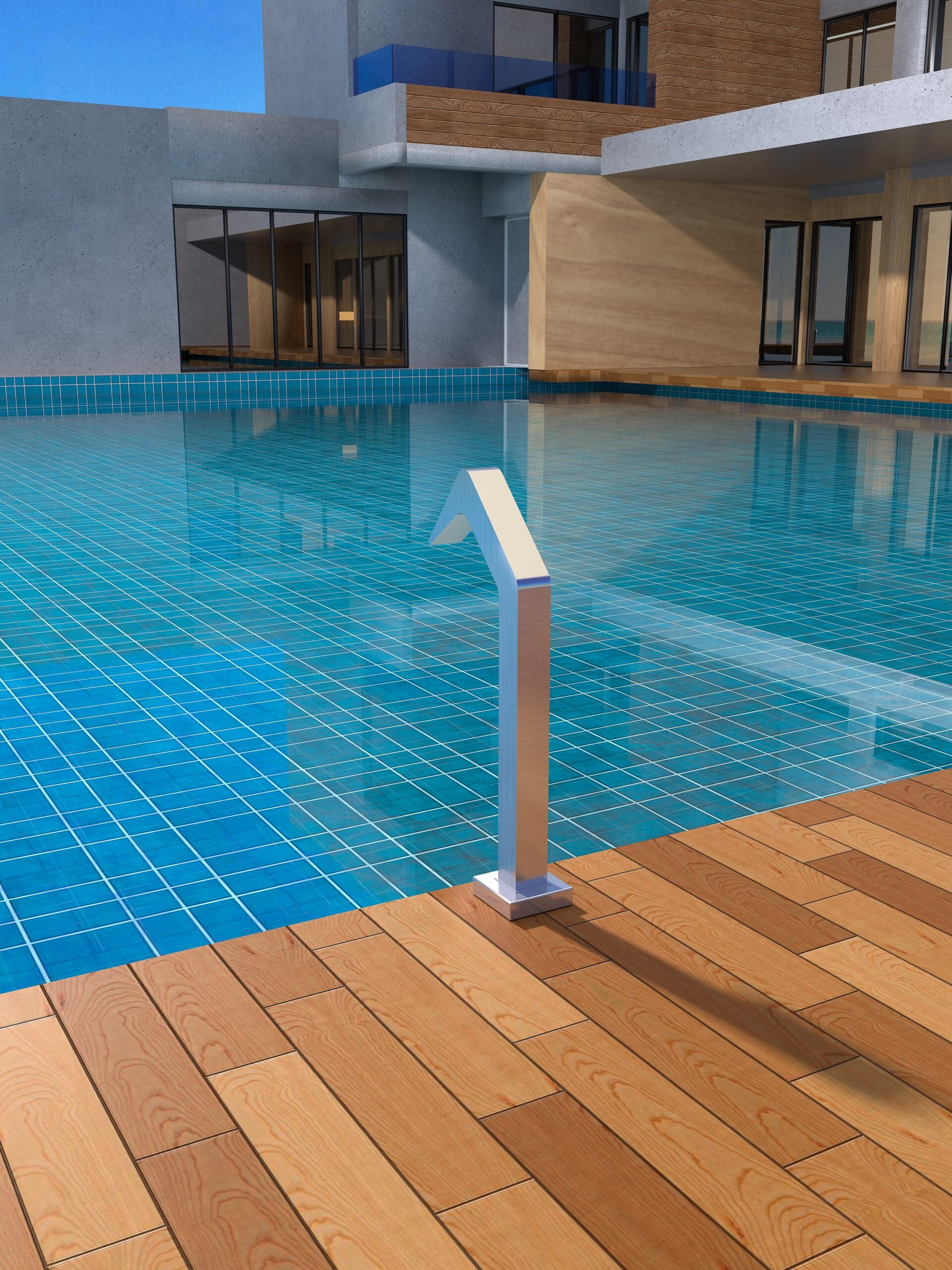 Cascata Niagara in acciaio inox 316 per piscina eleganza e durata