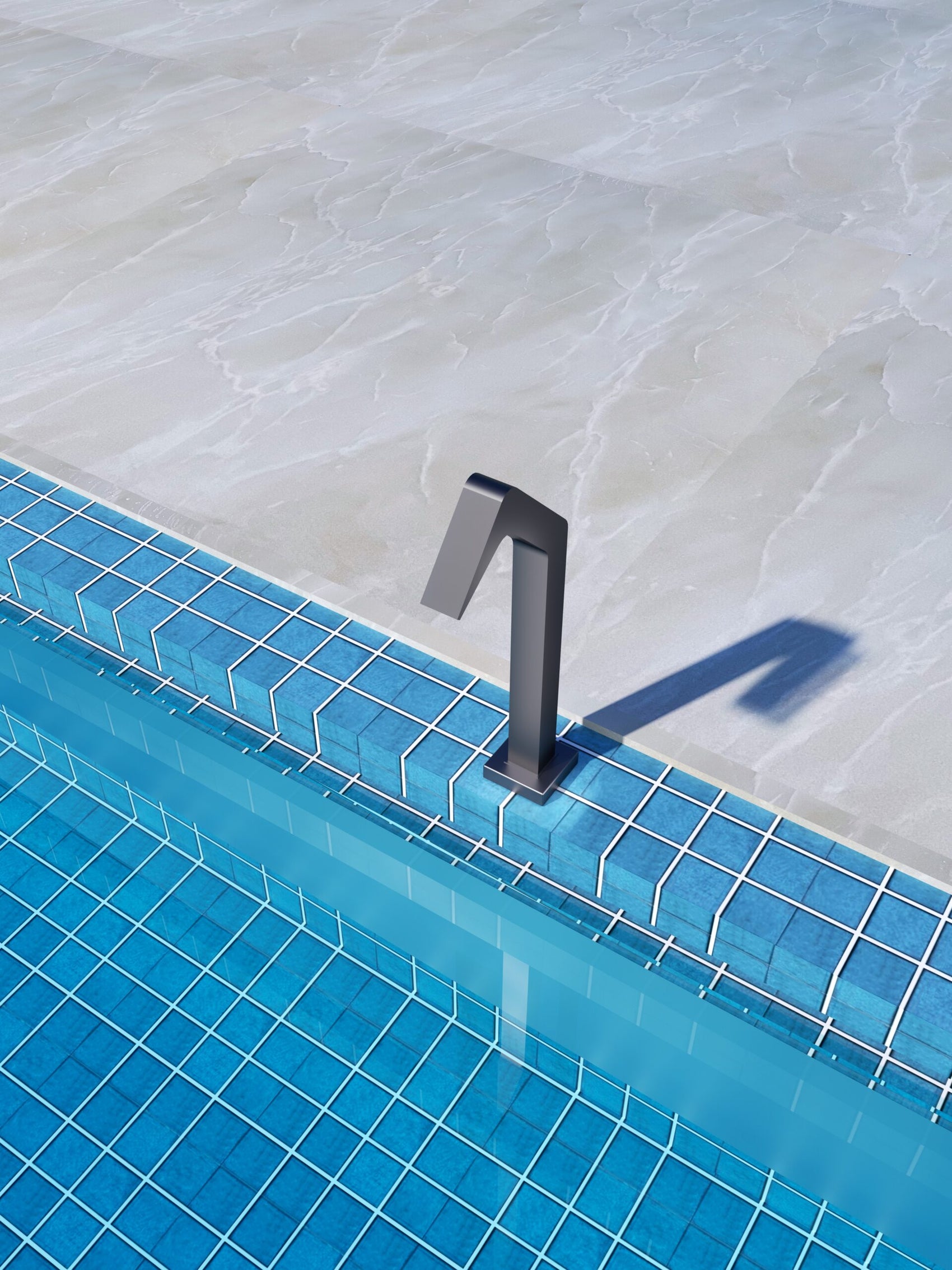 Cascata Niagara in acciaio inox 316 eleganza e resistenza per la tua piscina