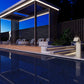 Cascata piscina inox 316 Niágara eleganza e resistenza