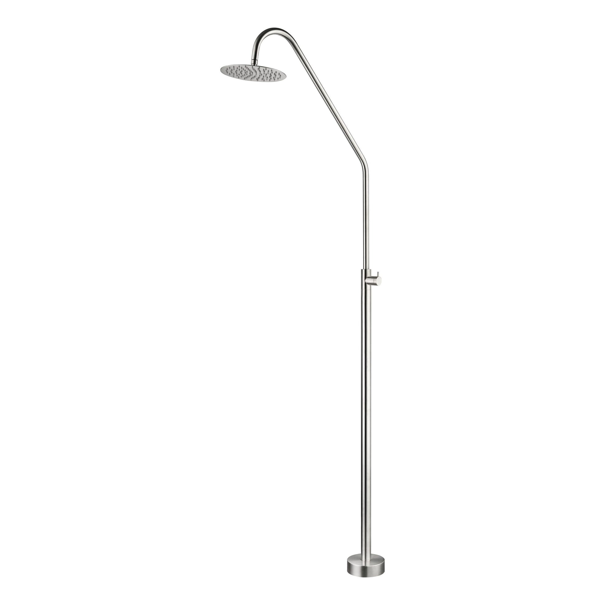 Doccia piscina acciaio S316 ALASKA eleganza e durata