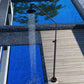 Doccia piscina IMEX ALASKA acciaio 316L nero opaco