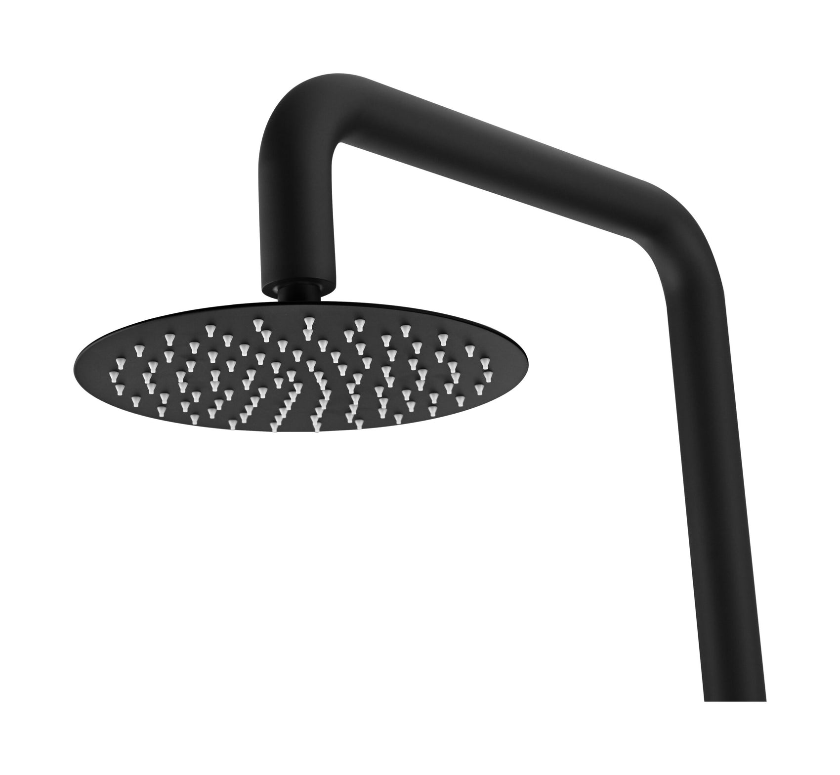 Doccia piscina nera in inox 316 FLORIDA eleganza e qualita senza tempo
