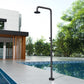 Doccia piscina MICHIGAN in acciaio inox 316 design elegante e resistente