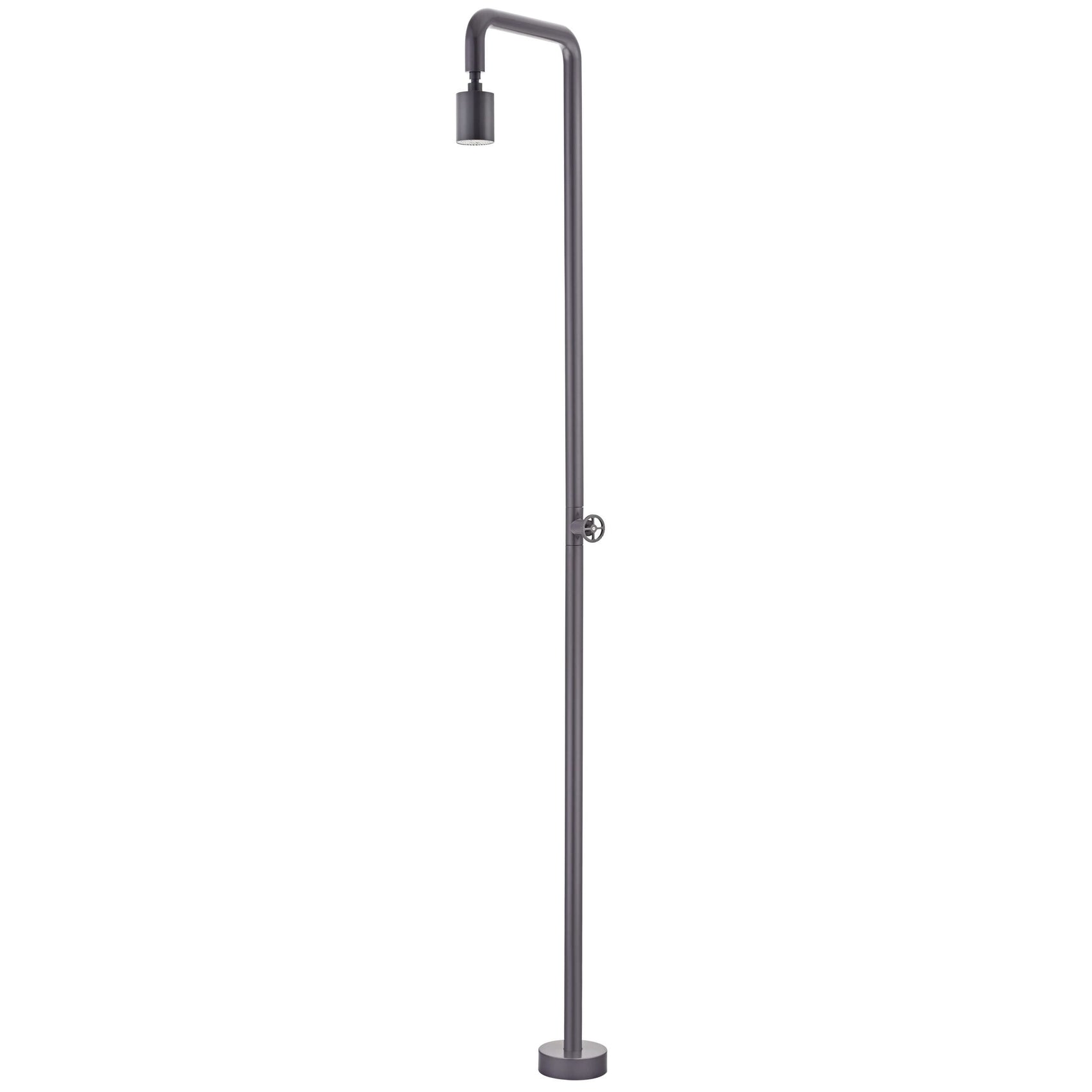 Doccia piscina acciaio 316 grigio eleganza e resistenza