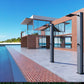 Doccia piscina Phoenix in acciaio 316 eleganza e resistenza
