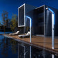 Doccia piscina acciaio 316 SENSE design moderno e resistente