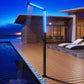 Doccia piscina acciaio 316 SENSE design moderno e resistente