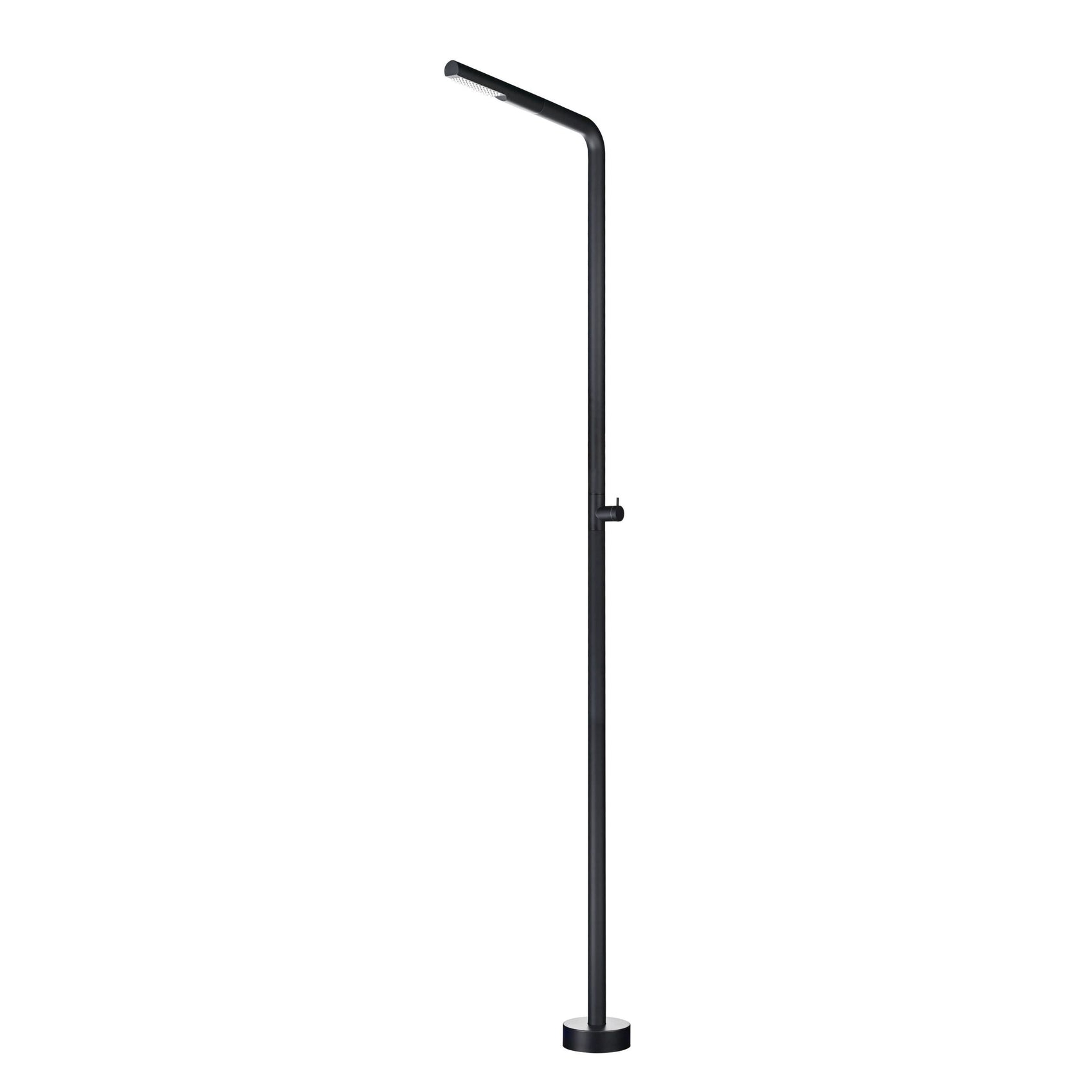Doccia nera inox 316 texas eleganza e resistenza per il tuo giardino