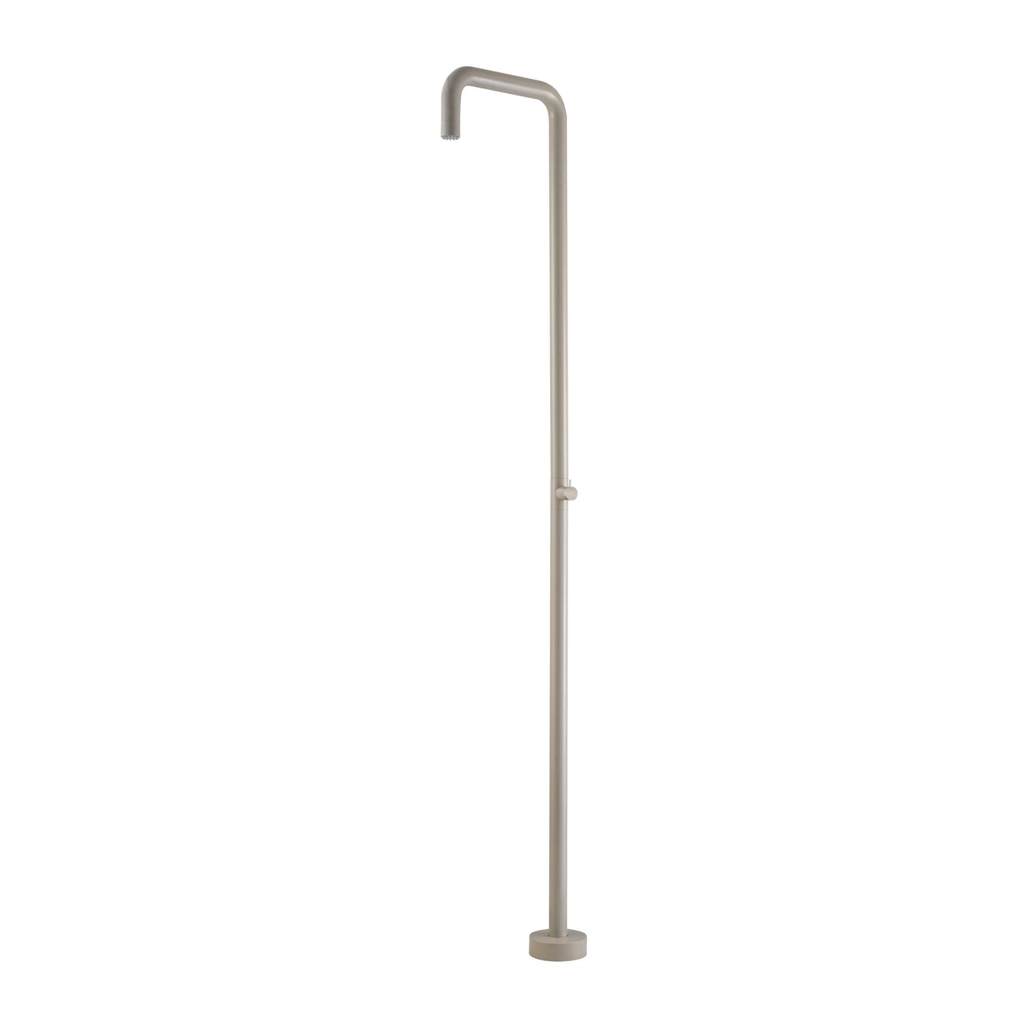 Doccia piscina UTAH beige in acciaio 316 eleganza e durata