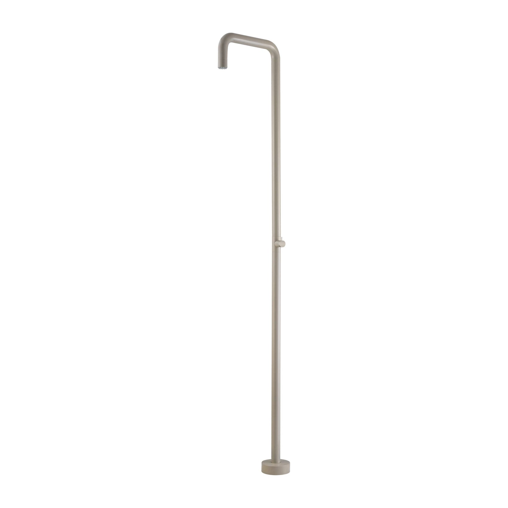Doccia piscina UTAH beige in acciaio 316 eleganza e durata