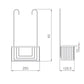 portasapone imex adg003 in acciaio design elegante e durevole acquista ora