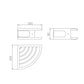 distributore sapone imex adh010 bl qualita design ed eleganza acquista ora