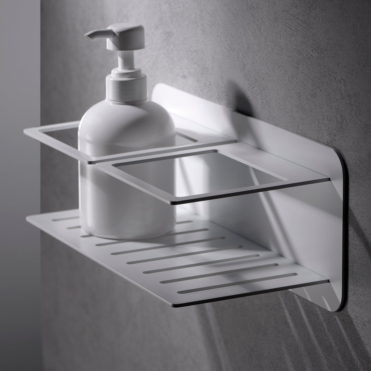 portasapone imex iman in acciaio bianco opaco eleganza e qualita garantita acquista subito