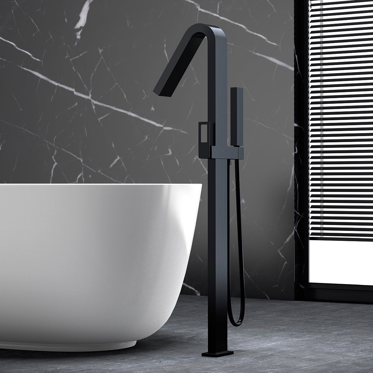 rubinetto vasca suecia imex nero opaco design elegante e resistente – acquista ora