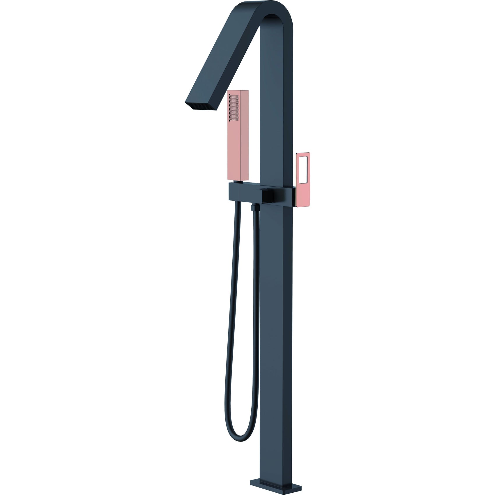 miscelatore vasca doccia suecia nero oro rosa qualita e design elegante compra ora