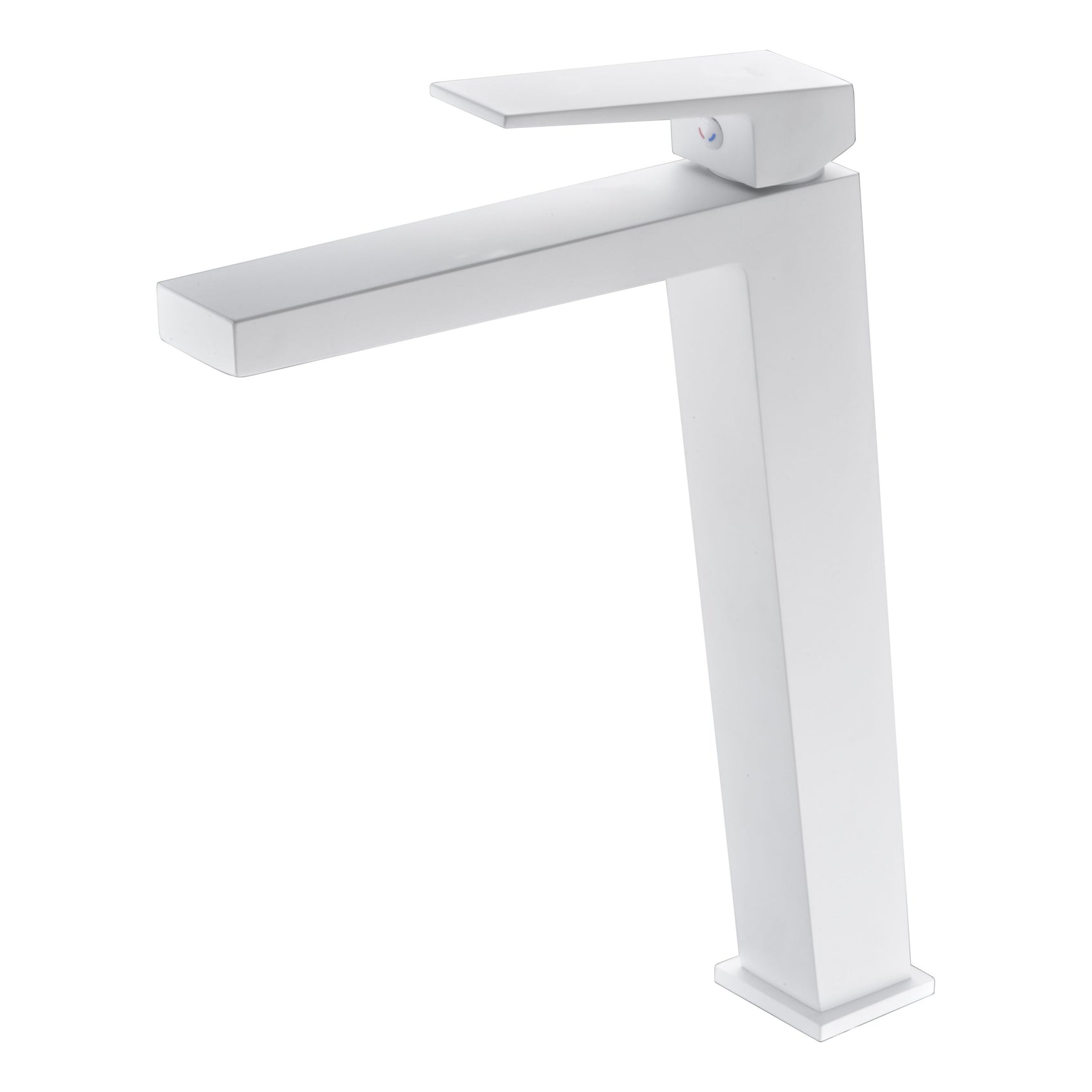 Miscelatore lavabo alto Art bianco opaco