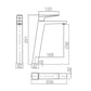 miscelatore lavabo alto oro spazzolato imex eleganza qualita