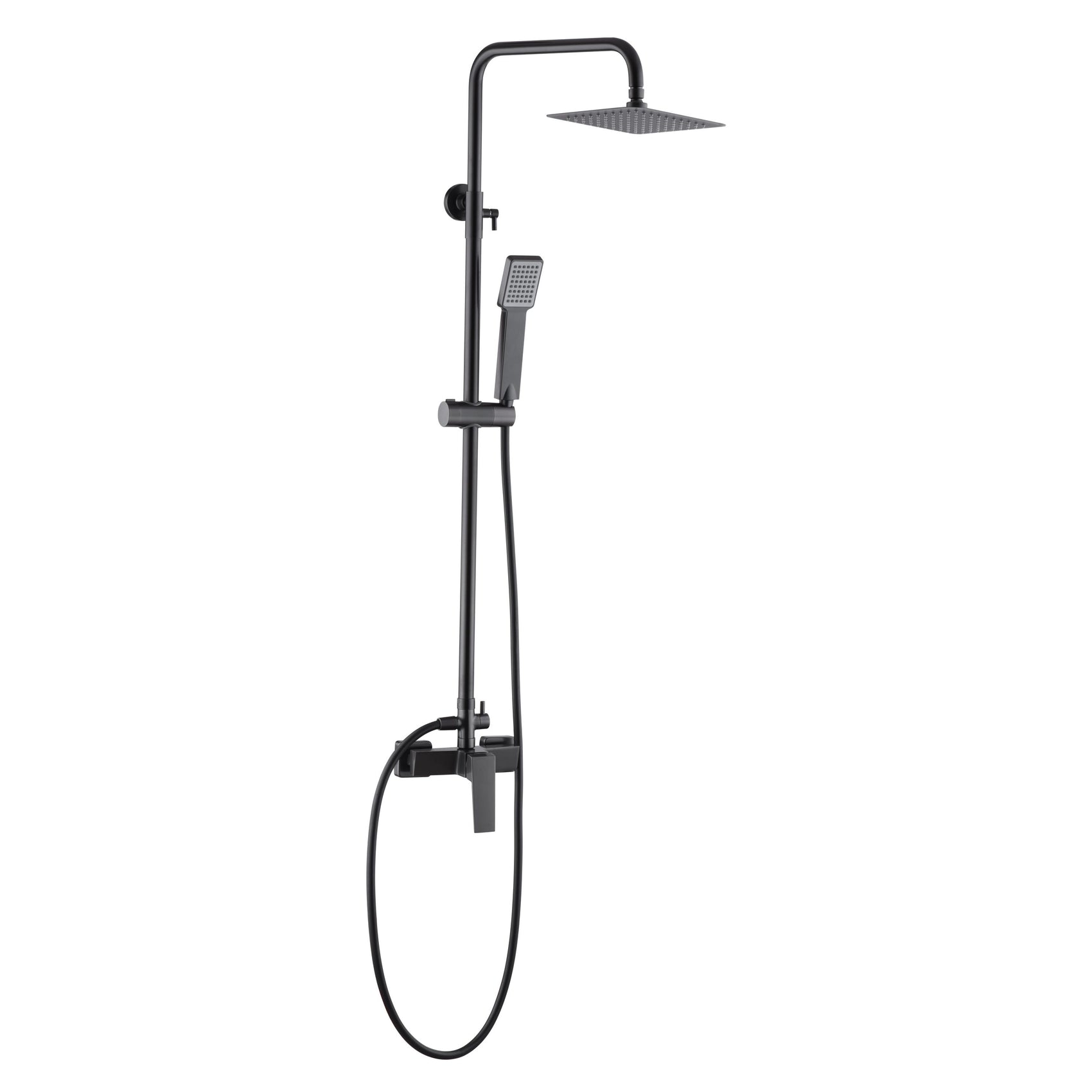 Set doccia monocomando Art nero canna di fucile eleganza e qualita acquista ora