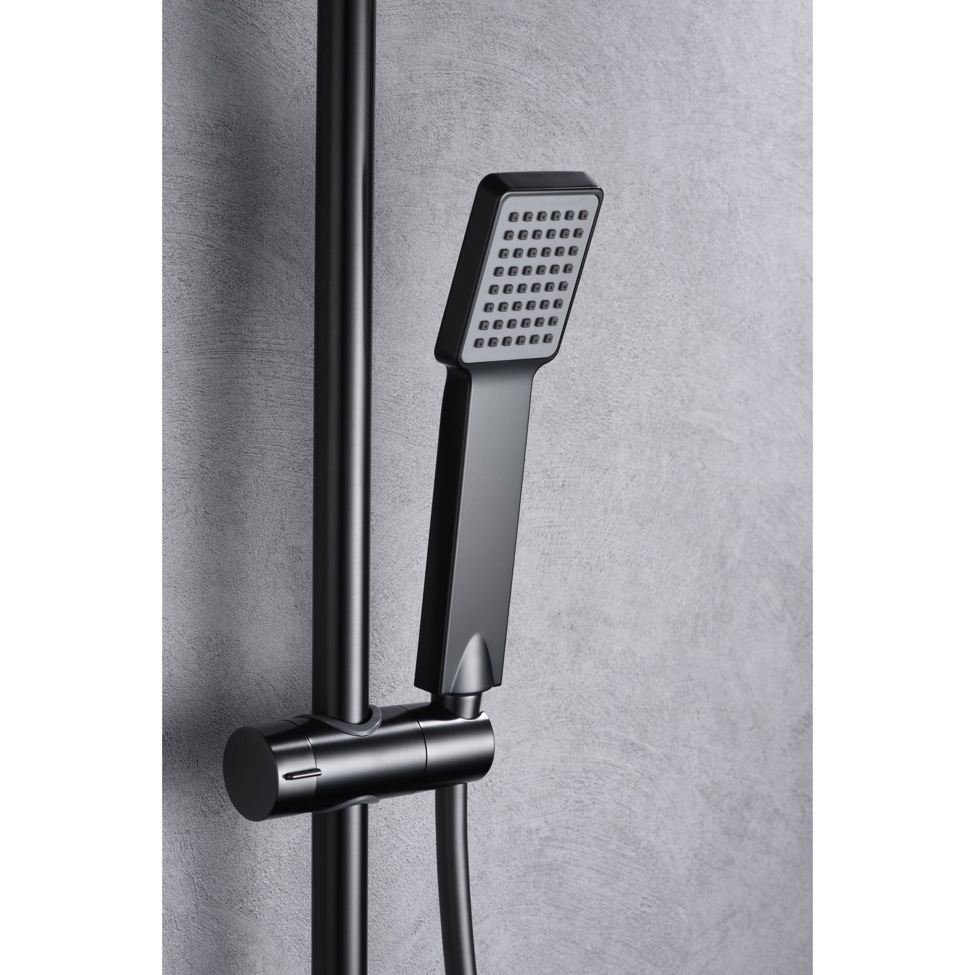 Set doccia monocomando Art nero canna di fucile eleganza e qualita acquista ora