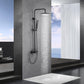Set doccia monocomando Art nero canna di fucile eleganza e qualita acquista ora