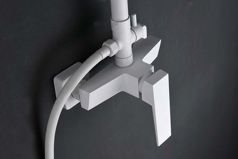 Colonna doccia miscelatore Art bianco op