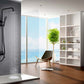 set doccia art nero opaco imex eleganza qualita e durata garantite
