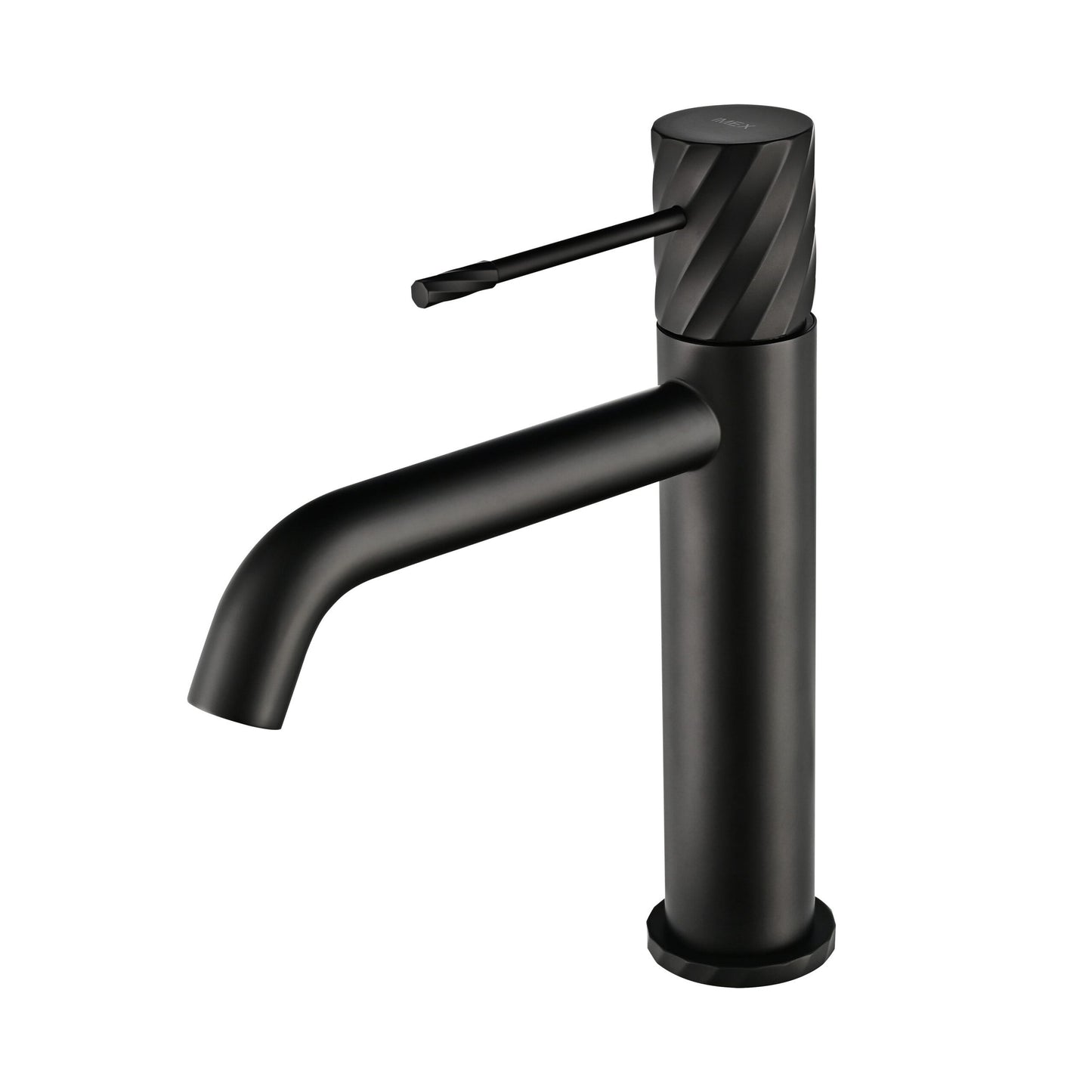 IMEX Imex BDB063 1NG grifo de lavabo negro, elegante y duradero