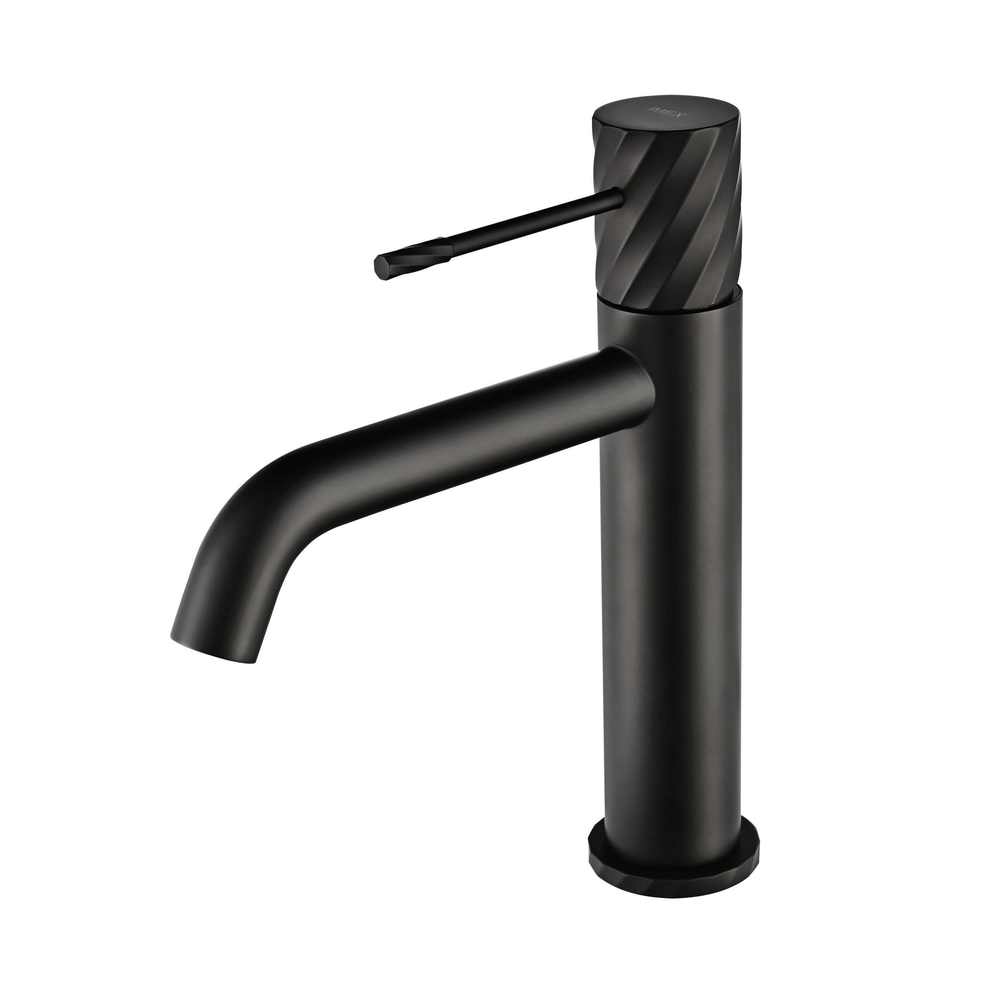 IMEX Imex BDB063 1NG grifo de lavabo negro, elegante y duradero