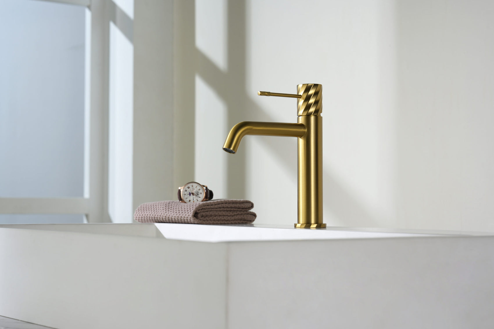 Imex Bdb063 1oc miscelatore oro spazzolato elegante e resistente