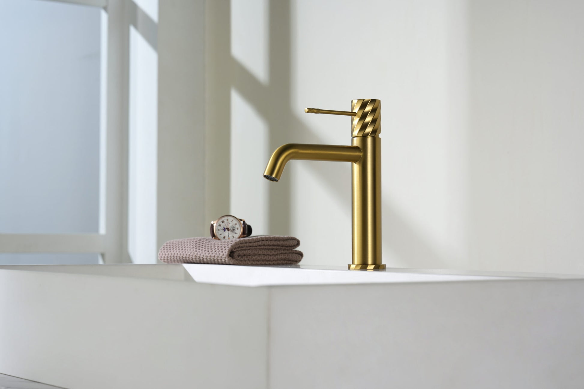 imex imex bdb063 1oc miscelatore lavabo oro spazzolato premium