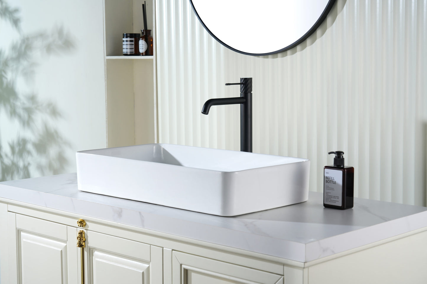 Imex Bdb063 3ng Miscelatore Lavabo Nero Opaco Elegante e Durevole