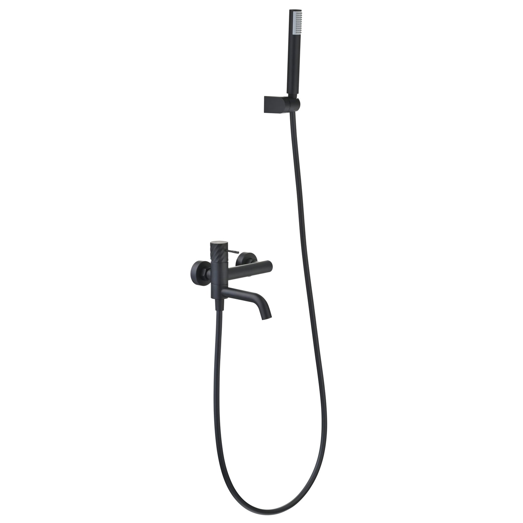 Imex bless nero opaco kit vasca doccia elegante e resistente