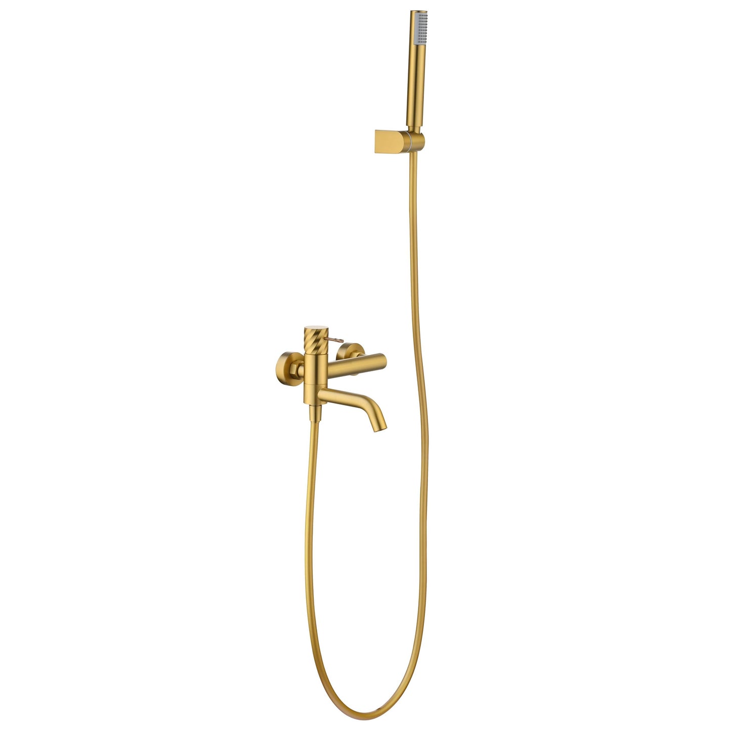 KIT VASCA-DOCCIA MONOCOMANDO ORO SPAZZOL