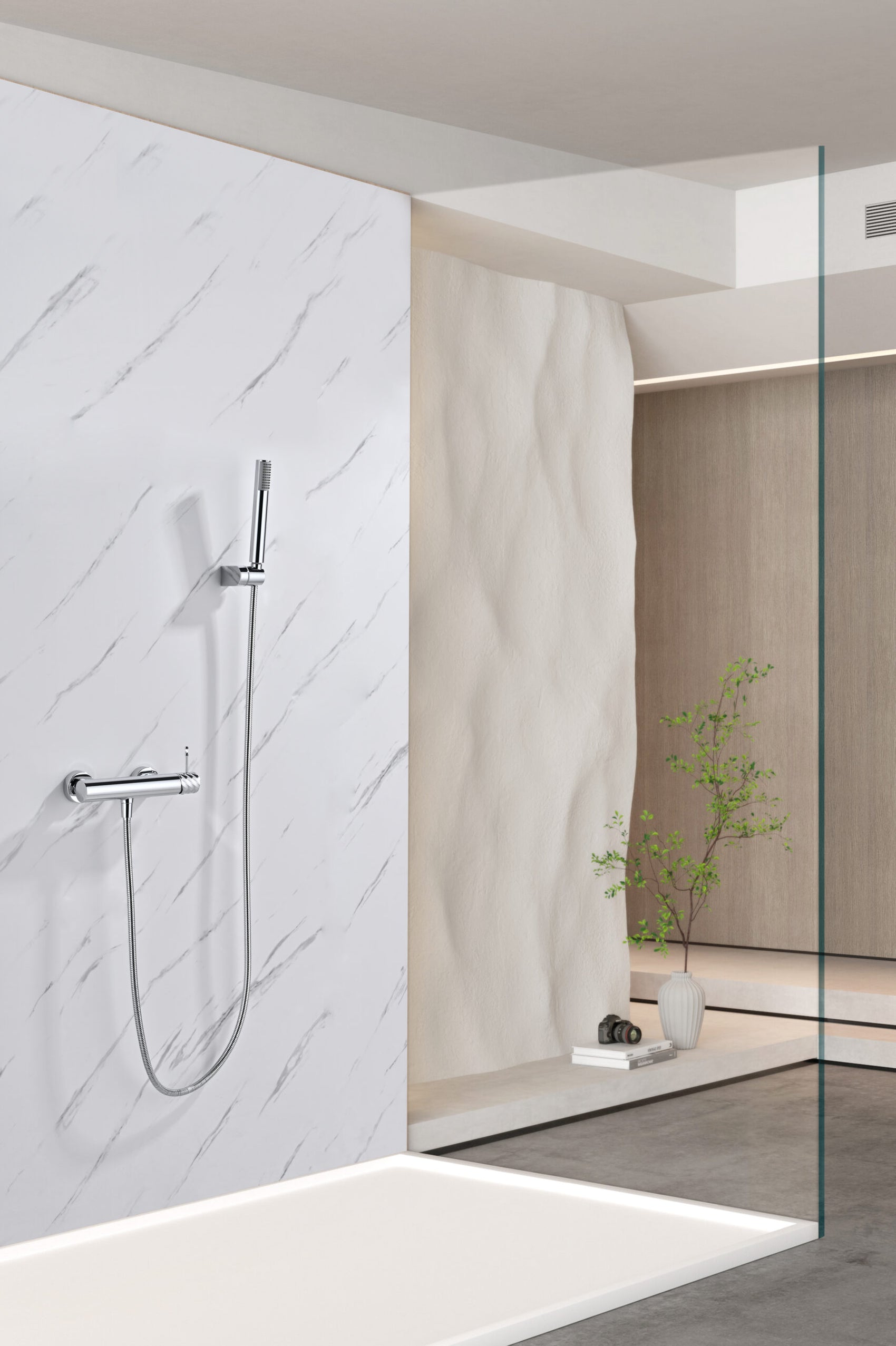 Set doccia monocomando Imex Bless cromo design e durata